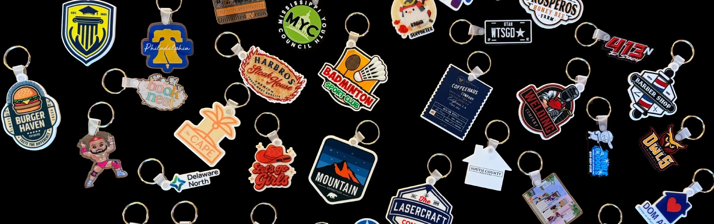 Acrylic Bag Charms