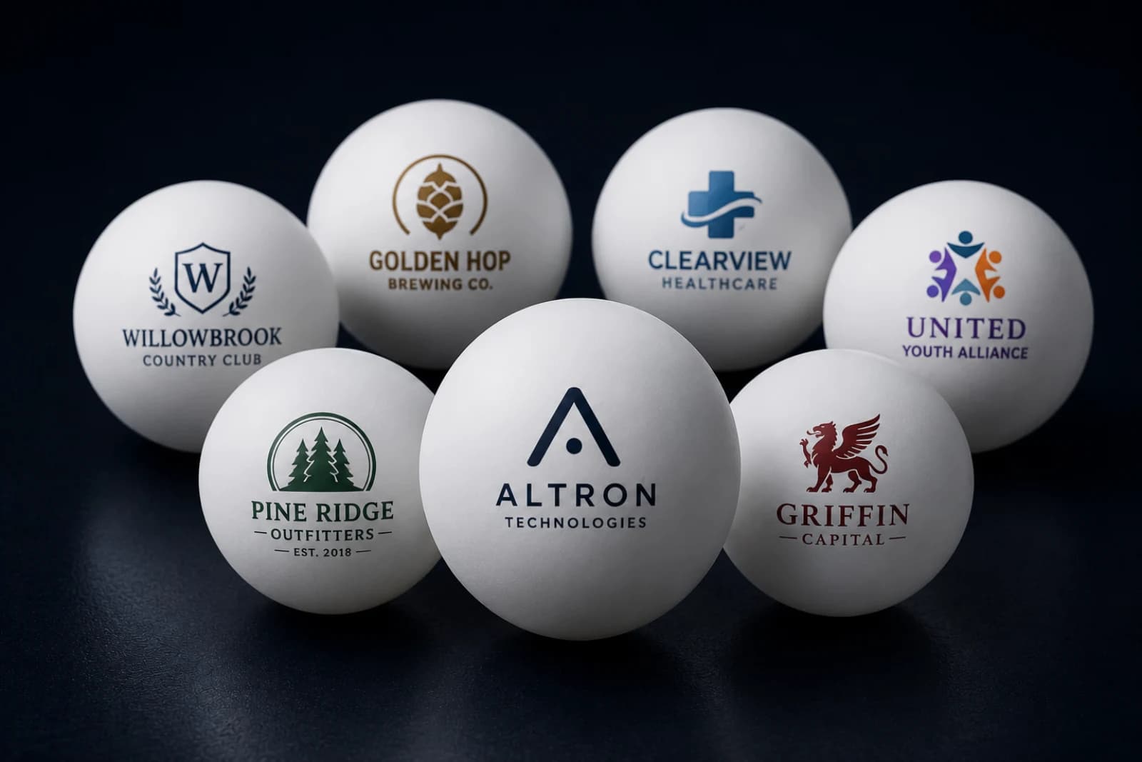 Custom Ping Pong Balls