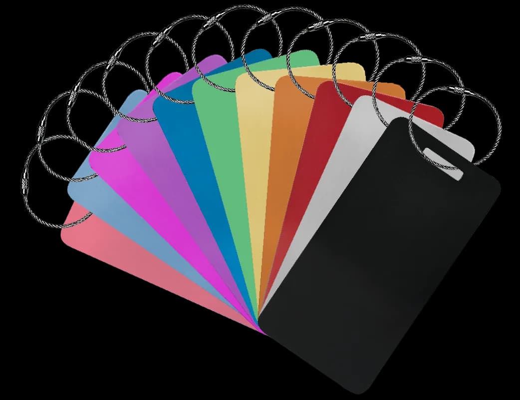 Engraved Luggage Tags