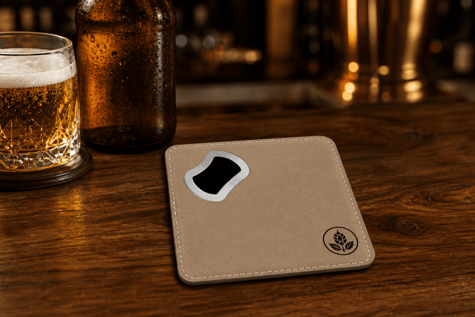 Leatherette Coasters