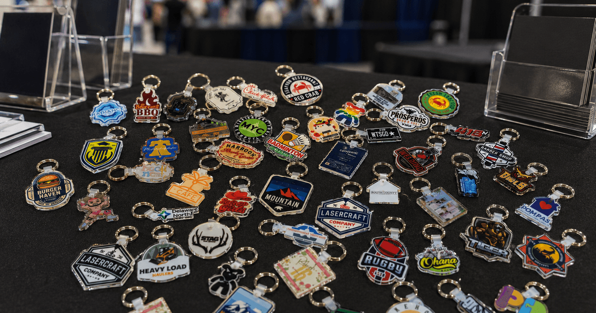 Custom acrylic keychain