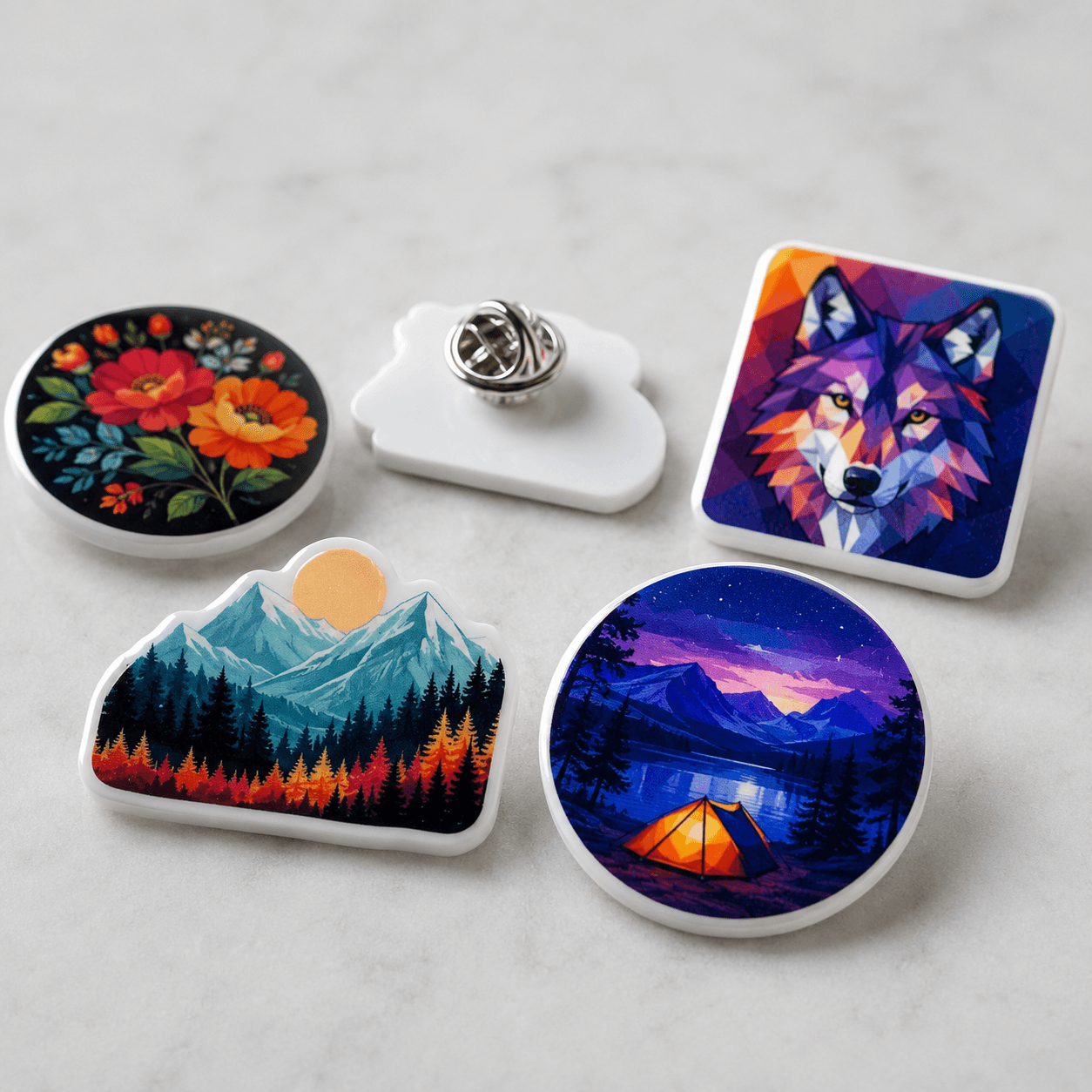 Acrylic Badge Reels