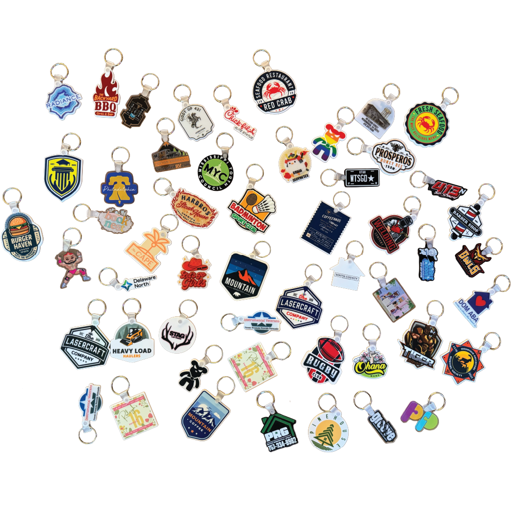 UV-Printed Keychains (set of 20)